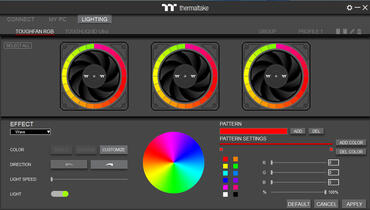 Thermaltake TOUGHLIQUID Ultra 420 RGB - Software