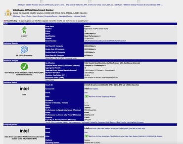 Arrow Lake-H Xe-LPG+-Benchmarks