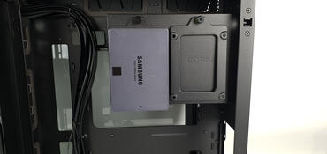 Corsair 6500X - SSD verbaut