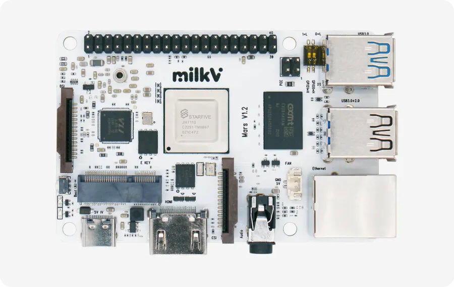 Milk-V Mars SBC  Bild © Milk-V 