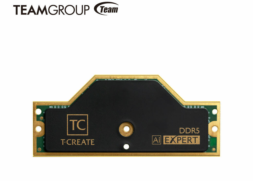 TEAMGROUP T-CREATE EXPERT Ai CAMM2-Speichermodul  Bild © TEAMGROUP