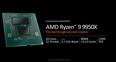 AMD Ryzen 9 9950X mit guter Effizienz in geleakten Benchmarks