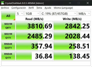 Snapdragon X Elite Galaxy Book4 Edge Test