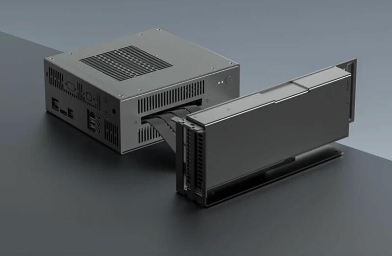 ASRock DeskMate X600 Mini-PC erscheint mit eGPU-Dock als Option