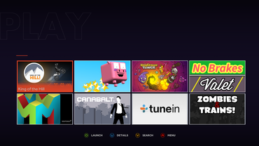 OUYA Interface PLAY