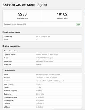 AMD Ryzen 9 9900X Benchmark