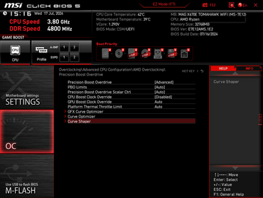 AMD Curve Shaper