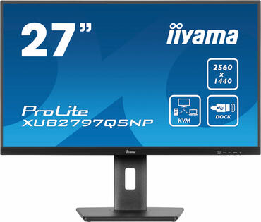 iiyama PROLITE XUB2797QSNP-B1: WQHD-Monitor für den professionellen Einsatz vorgestellt
