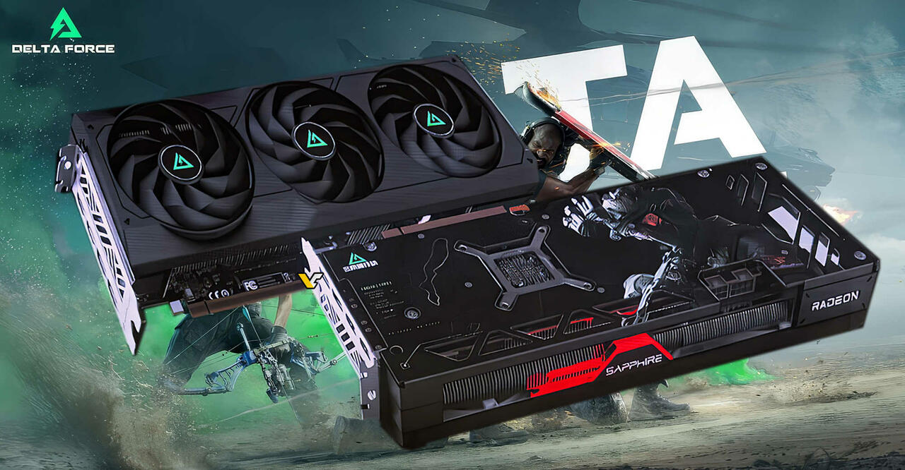 Sapphire Radeon RX 7700 XT Delta Force Hawk Ops    Bild © AMD, über VideoCardz