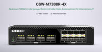 QNAP QSW-M7308R-4X 100GbE Managed Switch für vorgestellt