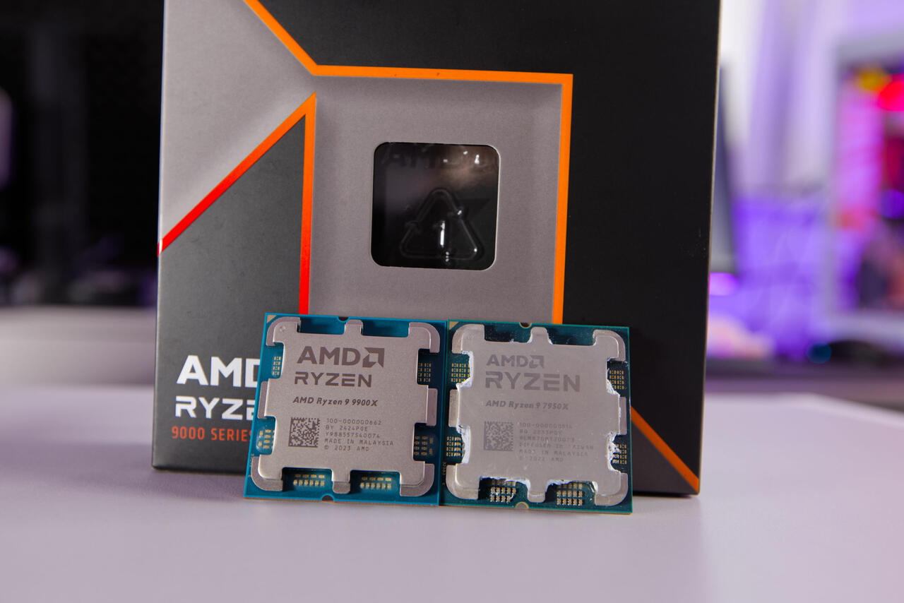 AMD Ryzen 9 9900X vs Ryzen 9 9750X   Bild © PCMasters.de