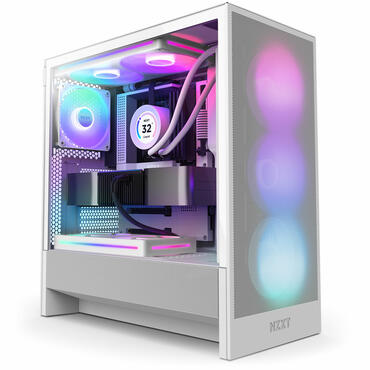 NZXT H5 Flow 2024 Mid-Tower-Gehäuse mit verbesserter Kühlung ab 104 € erhältlich