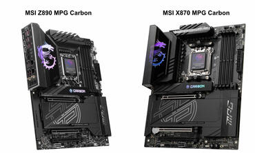 MSI Z890 MPG Carbon unf MSI X870 MPG Carbon