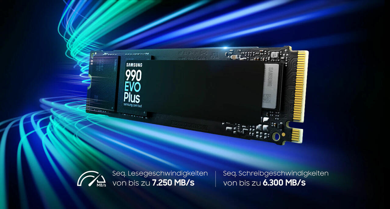 Samsung 990 EVO Plus SSD Features  Bild © Samsung