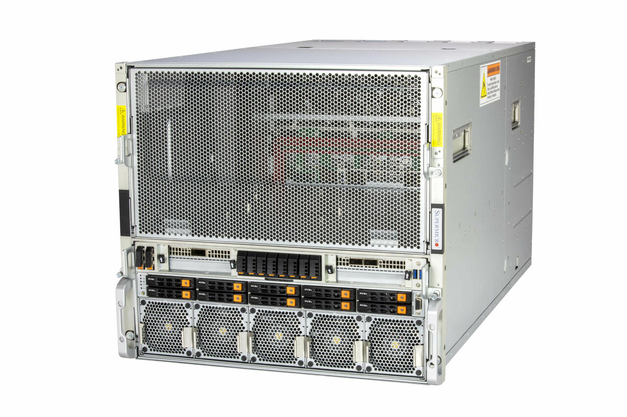 Supermicro GPU SuperServer SYS A22GA NBRT  Bild © Supermicro