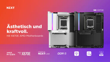 NZXT N9 X870E Flaggschiff-Motherboard für die AMD Ryzen 9000-Serie vorgestellt