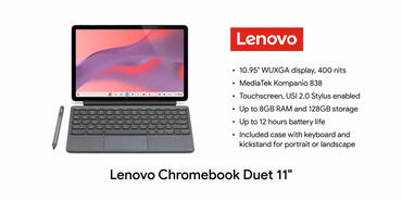 Lenovo Chromebook Duet 11 Chromebook