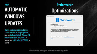 AMD Ryzen 9000 Windows Update Optimizations