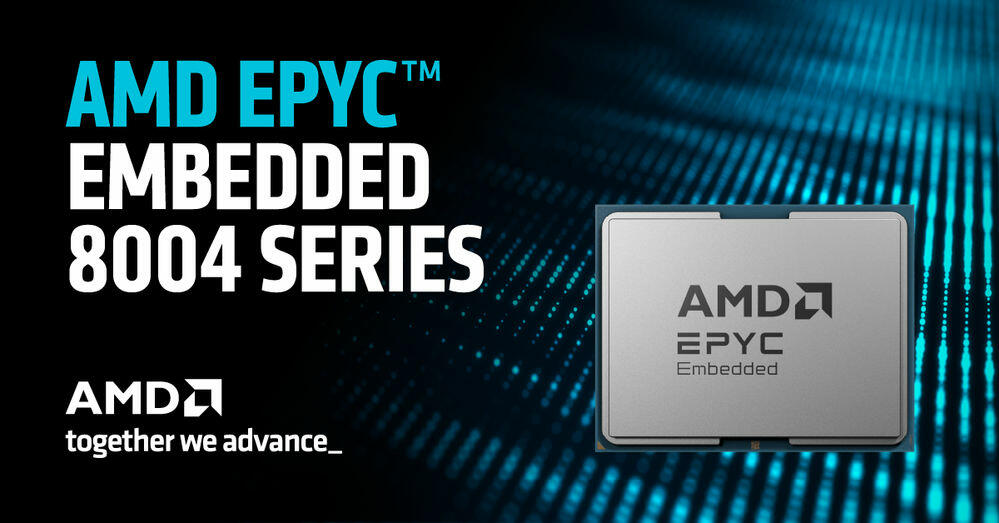 EPYC Embedded 8004 Release  Bild © AMD