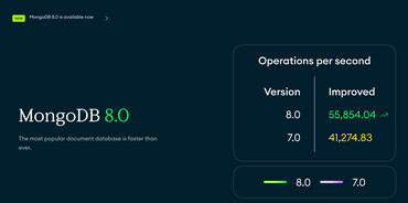 MongoDB 8.0 Launch: Leistungs- und Sicherheitssteigerungen für moderne Anwendungen