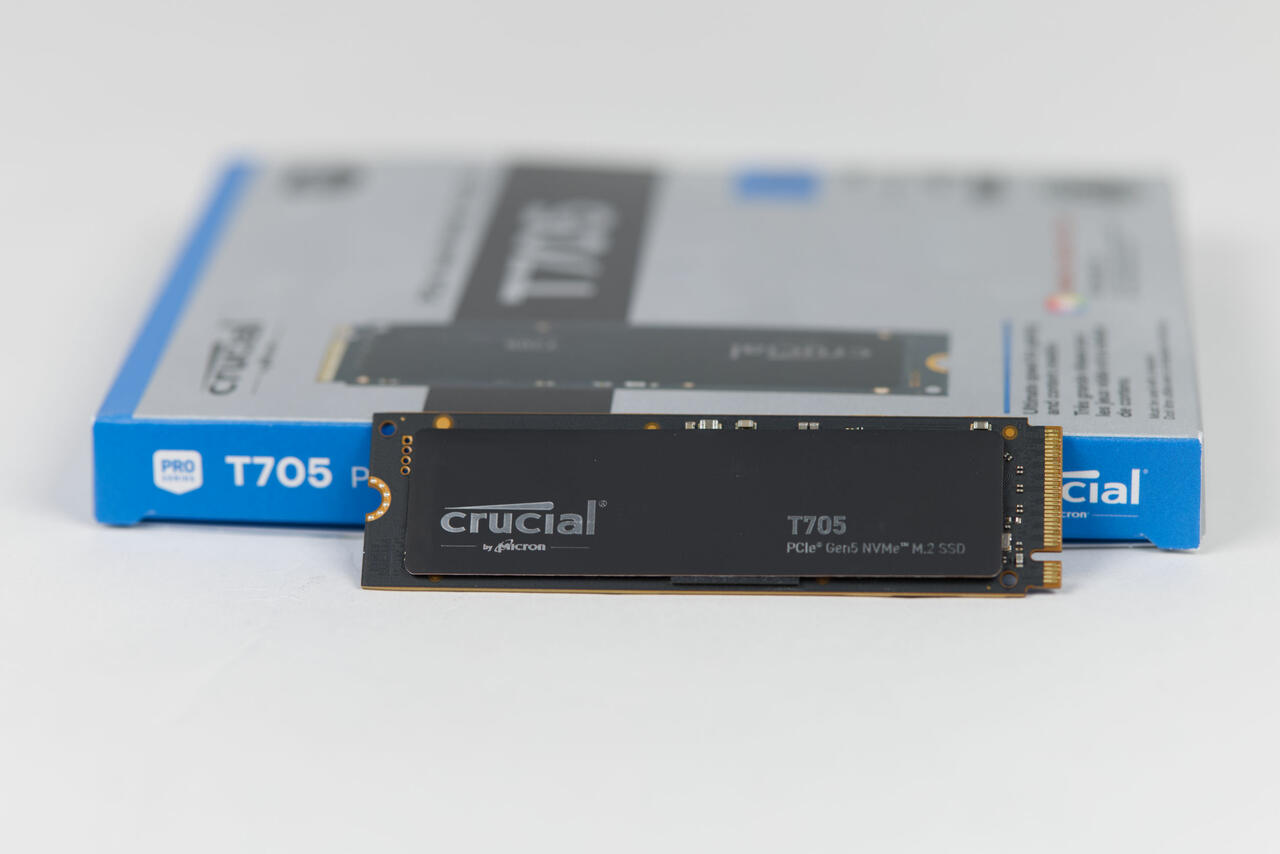 Crucial T705 Tets Review  Bild © PCMasters.de