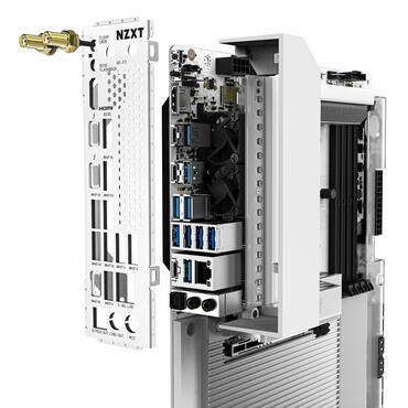 NZXT N9 Z890 IO Panel Anschlüsse