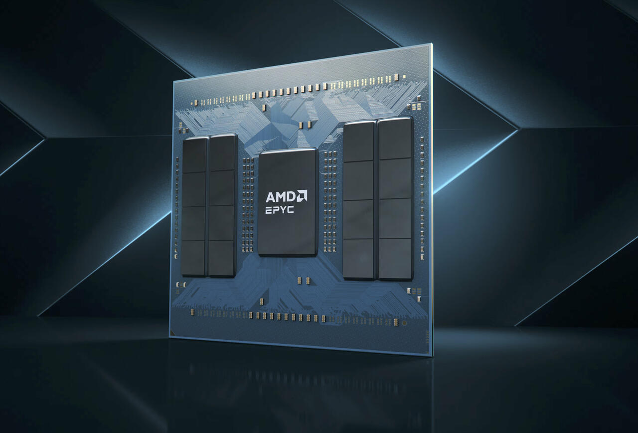 AMD EPYC 9005 Turin CPU  Bild © AMD