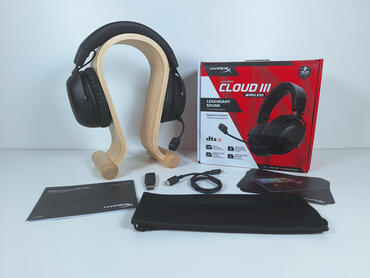 HyperX Cloud III Wireless 011 - Gesamtes Set