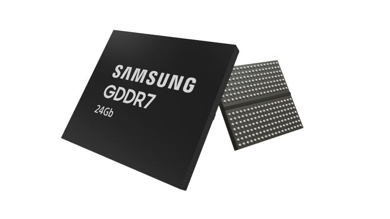 Samsung zeigt ersze 24-GBit-GDDR7-Speicher für Next-Gen-Grafikkarten