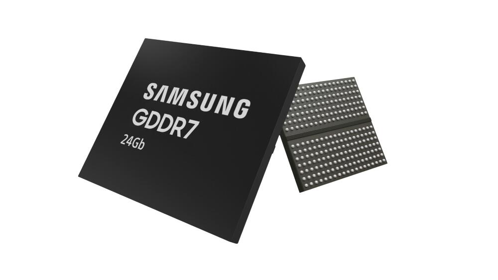 Samsung Semiconductors GDDR7 DRAM 24Gb GDDR7  Bild © Samsung