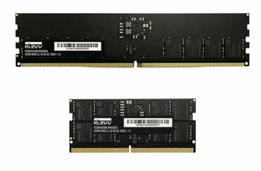 KLEVV stellt DDR5 CU DIMM und  CSO DIMM Speichermodule