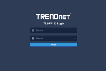 TRENDnet TL2 F7120 Login