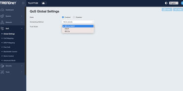 TRENDnet TL2 F7120 10GBE QoS