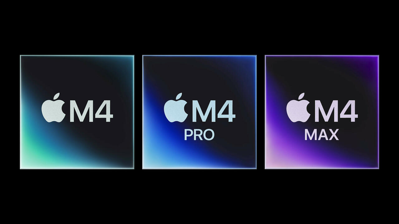 M4, M4 Pro oder M4 Max die richtige Wahl  Bild © Apple