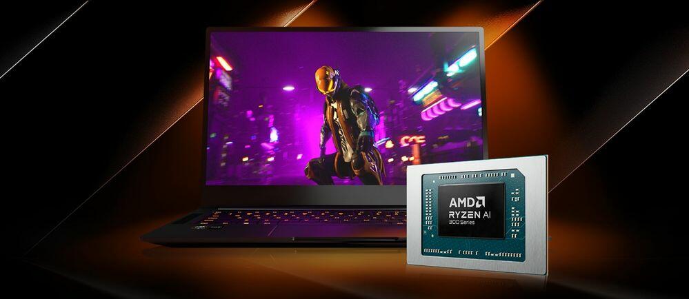 AMD Ryzen AI 300 APU Spieleleistung.jpeg  Bild © AMD