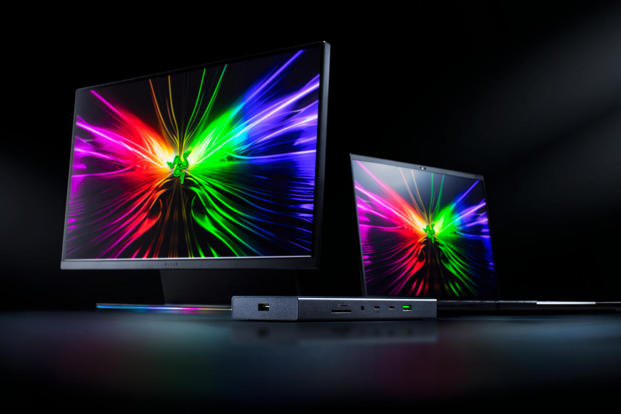 Razer USB 4 Dock für Notebooks und PCs  Bild © Razer