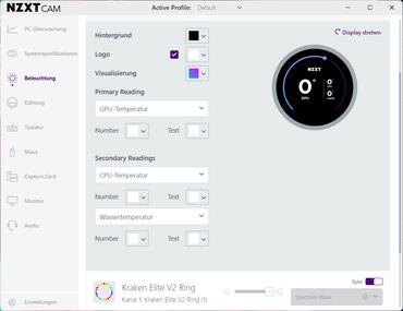 NZXT Kraken Elite v2 240 RGB CAM Display Tripple Infographic