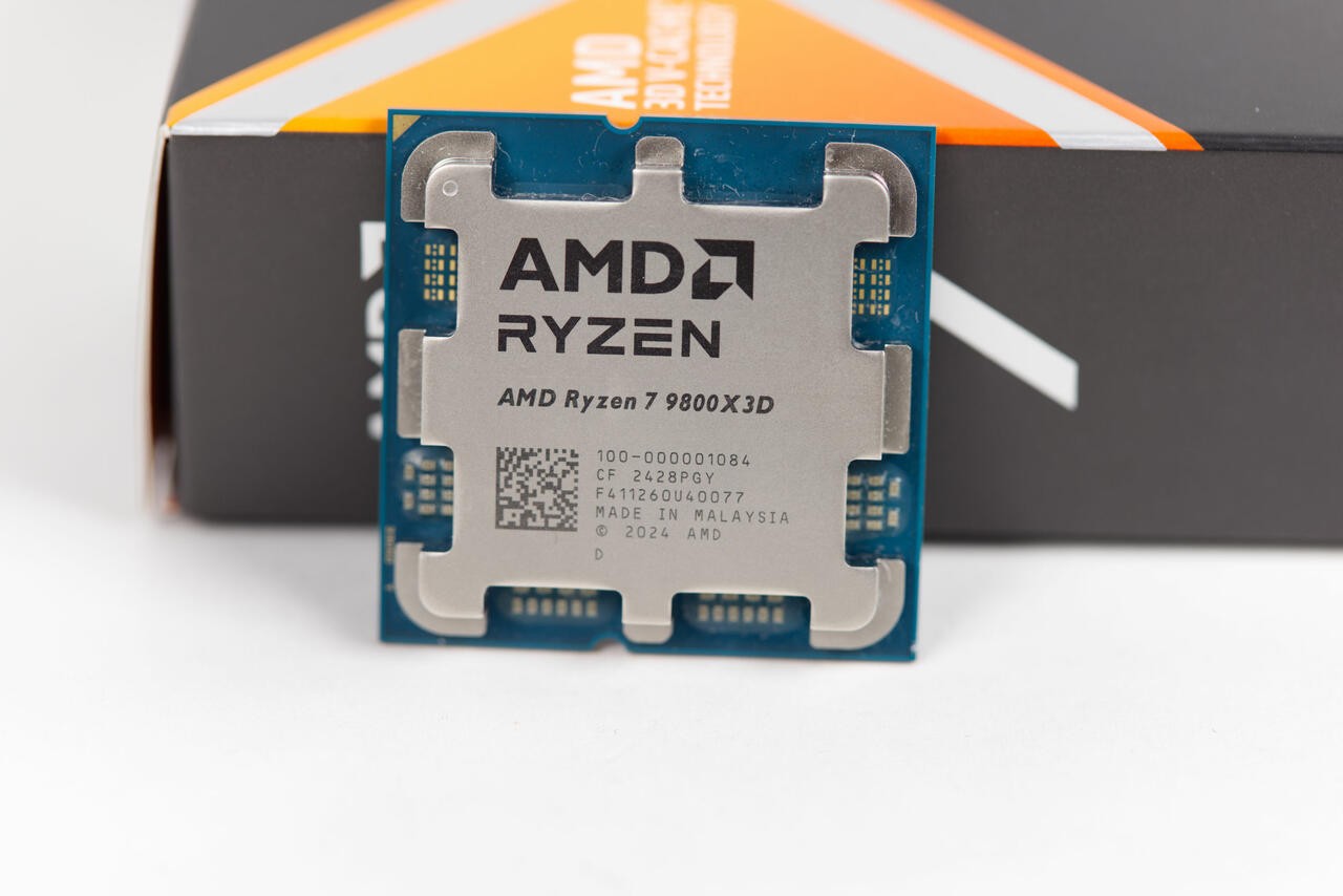 AMD Ryzen 7 9800X3D Gaming CPU mit 3D V Cache  Bild © PCMasters.de