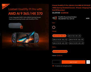 AMD Strix Point Ryzen AI 300 Handheld