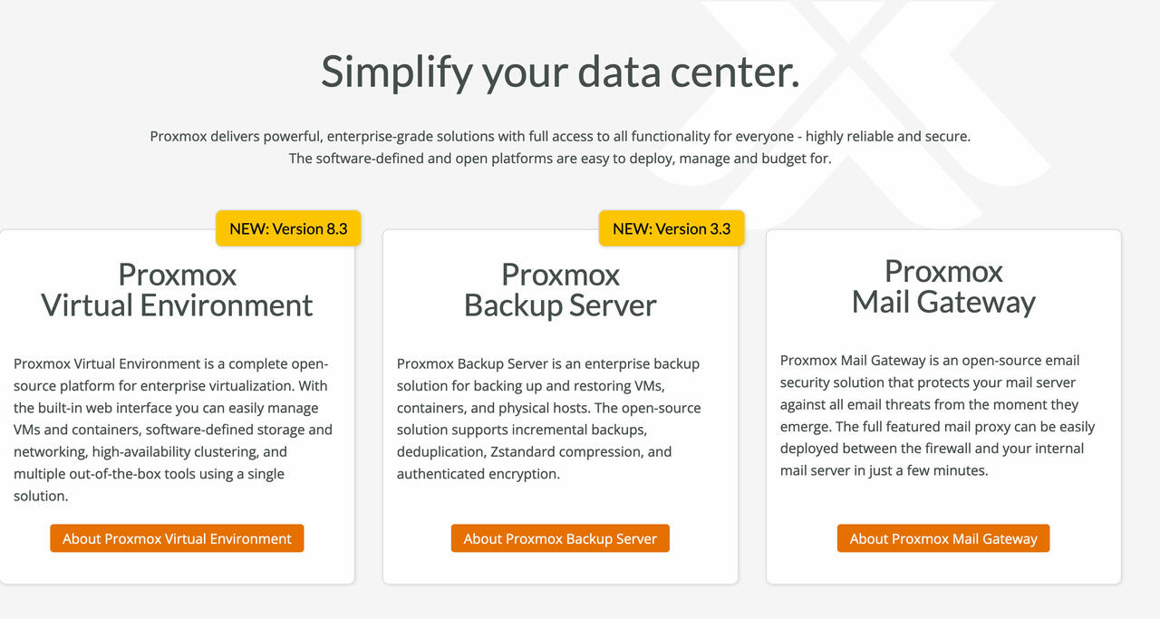 Proxmox Backup Server 3.3  Bild © Proxmox