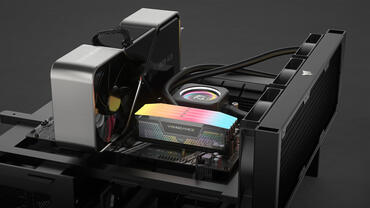 CORSAIR VENGEANCE RGB DDR5 CUDIMM im Beispielsystem