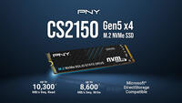 PNY CS2150: Neue PCIe-5.0-NVMe-SSD von PNY für Enthusiasten