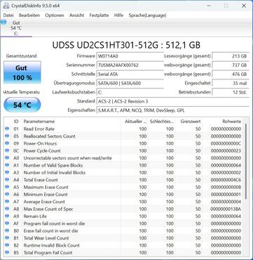 NiPoGi AM06 PRO SSD Info