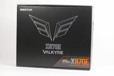 BIOSTAR X870E Valkyrie Verpackung