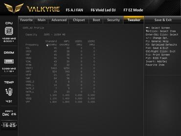 BIOSTAR X870E VALKYRIE BIOS ddr5