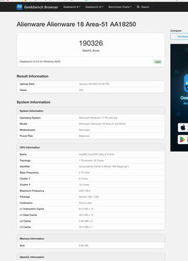 GeForce RTX 5080 Laptop Grafikkarten Benchmarks