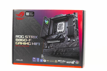 ASUS ROG STRIX B860 F Gaming WIFI Verpackung