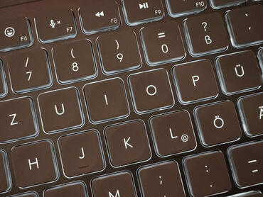 Logitech Keys S for Mac Beleuchtung der Tasten