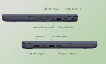 ASUS Chromebook CR11 Notebooks Anschlüsse