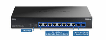 TRENDnet TEG S7102 10 Ports mit 10Gbit